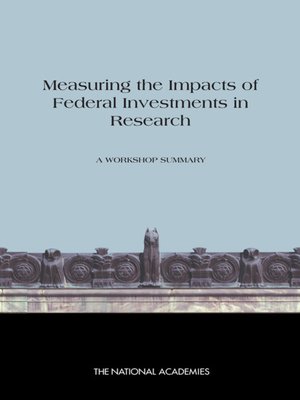 cover image of Measuring the Impacts of Federal Investments in Research